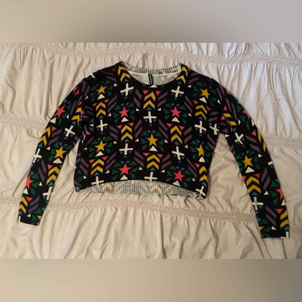 Multi Color Knitted Sweater